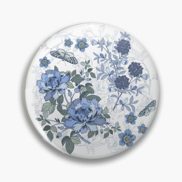 Item preview, Chinoiserie Complimentary Pattern designed and sold by TurquoiseBird.