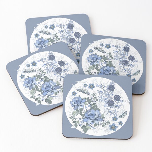 Item preview, Chinoiserie Complimentary Pattern designed and sold by TurquoiseBird.