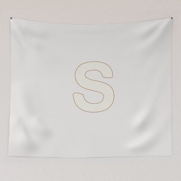 Item preview, letter s white designed and sold by ZiphGames.