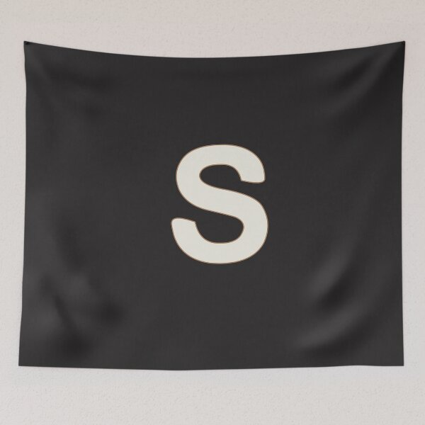 Item preview, letter s white designed and sold by ZiphGames.
