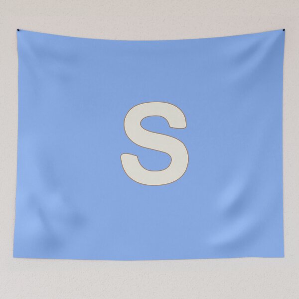 Item preview, letter s white designed and sold by ZiphGames.