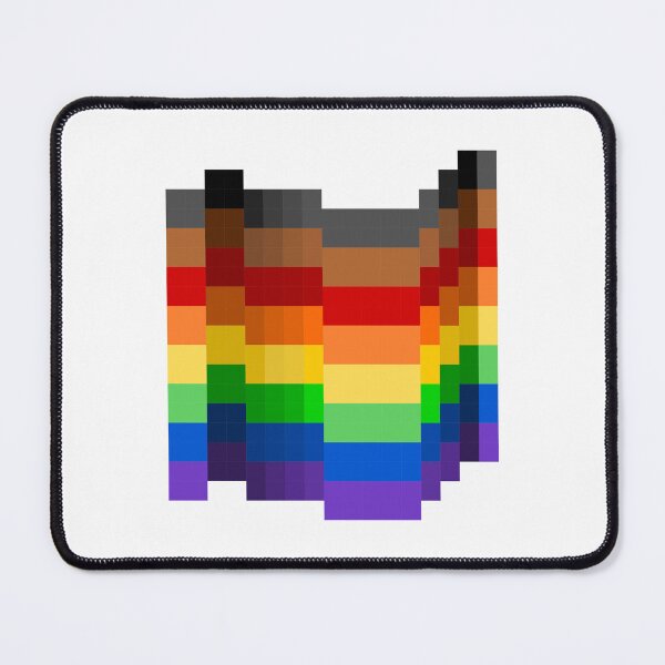 Item preview, Pixel Pride Flag Philly Rainbow designed and sold by HarveyHandcraftsandDesigns.