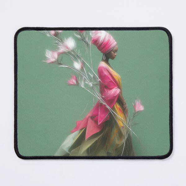 Item preview,  Floral Serenity: An African Muse designed and sold by bloorose.