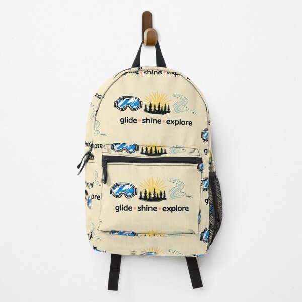 Item preview, Glide, Shine, Explore – Ski Dad / Winter Skiing Lover designed and sold by Rajasekar.