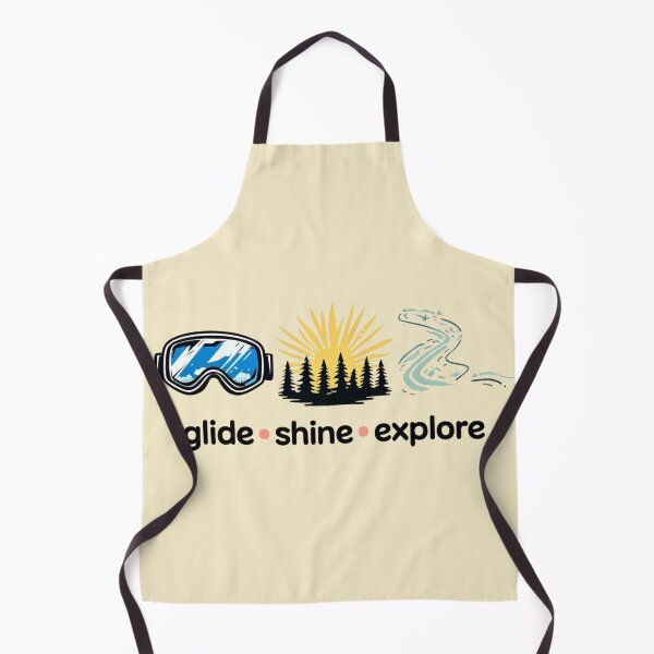 Item preview, Glide, Shine, Explore – Ski Dad / Winter Skiing Lover designed and sold by Rajasekar.