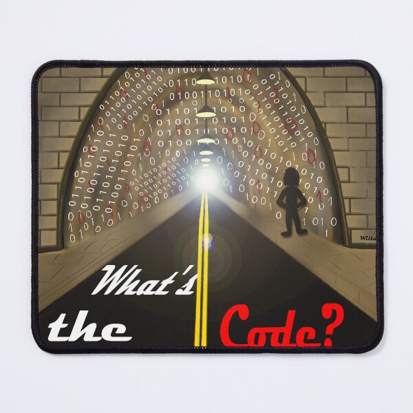 Item preview, What's the Code? designed and sold by Willas-art.
