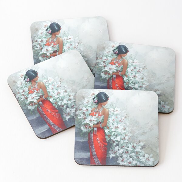 Item preview, Lily Descent: An Indian Elegance designed and sold by bloorose.