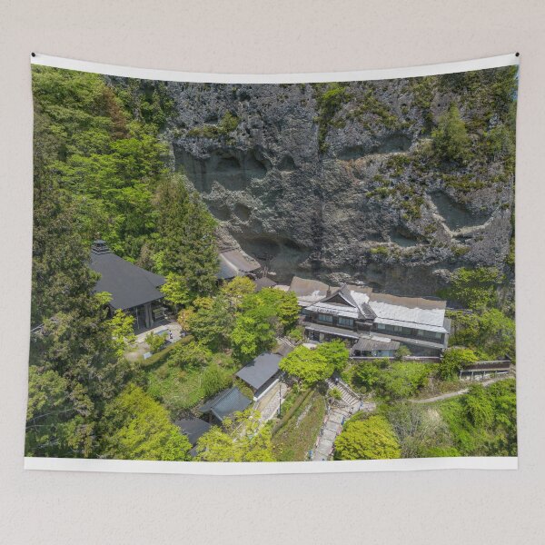 Item preview, Iwayaji is the 45th temple of the Shikoku Pilgrimage, located in the mountains of Ehime Prefecture, Japan. designed and sold by Japaholic.