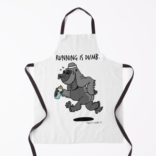 Item preview, Running is dumb gorilla designed and sold by mrcbrn.
