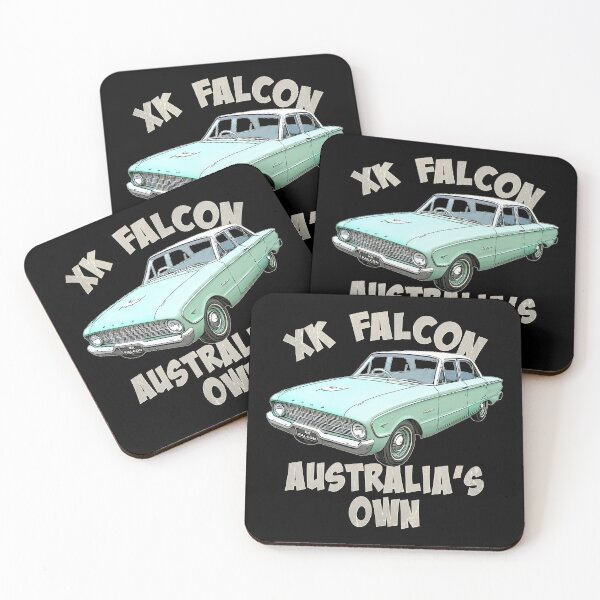 Item preview, XK Falcon Australia's Own | Classic Australian Car Pop Art designed and sold by Michael van der Hoorn.