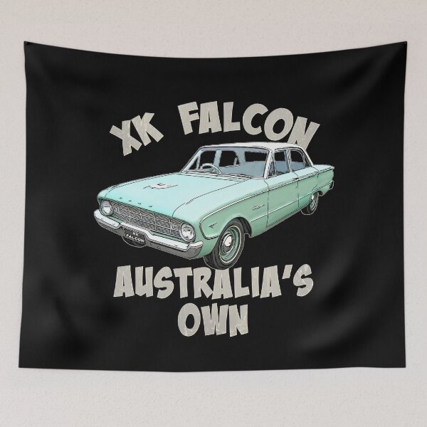 Item preview, XK Falcon Australia's Own | Classic Australian Car Pop Art designed and sold by Michael van der Hoorn.
