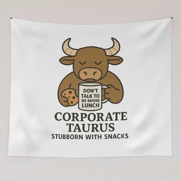 Item preview, Corporate Taurus Zodiac Sign designed and sold by BarelyDesigned.