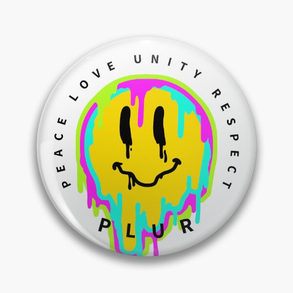 Item preview, PLUR smile - peace love unity respect designed and sold by KatelynMitalski.