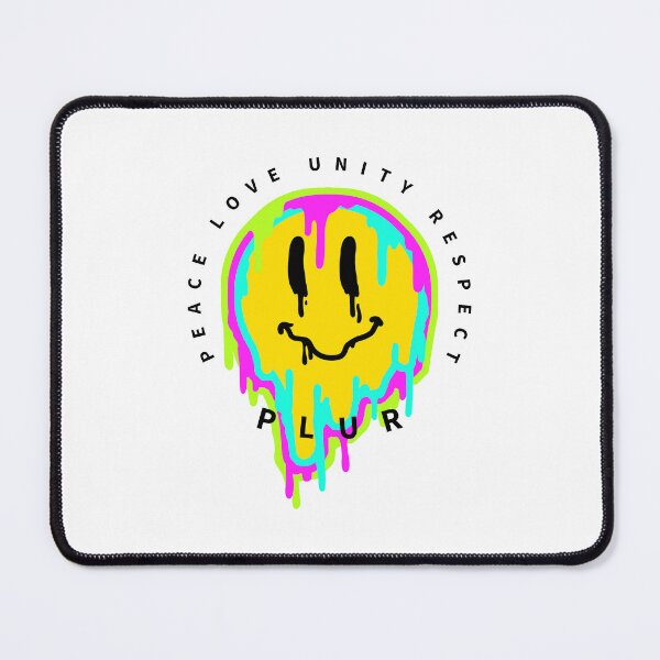 Item preview, PLUR smile - peace love unity respect designed and sold by KatelynMitalski.