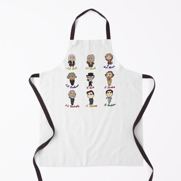 Item preview, Nine Chibi Classical Composers designed and sold by michellekchen.