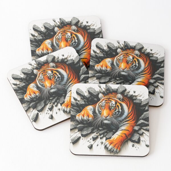 Item preview, 3d Tiger designed and sold by connie campbell.