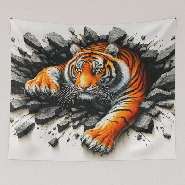 Item preview, 3d Tiger designed and sold by connie campbell.