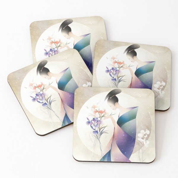 Item preview, Floral Kimono: A Japanese Reverie designed and sold by bloorose.