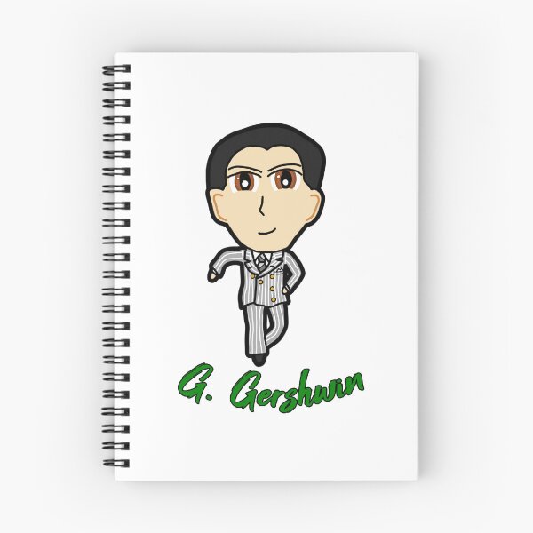 Item preview, Chibi Classical Composers: Gershwin designed and sold by michellekchen.