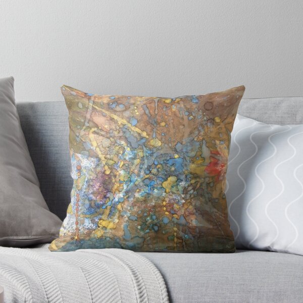 Item preview, Watercolor Scatterd Lines and Dots Abstract Painting designed and sold by Almarticos.
