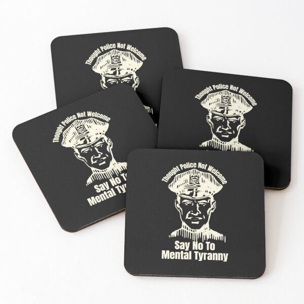 Item preview, Thought Police Not Welcome: Say No To Mental Tyranny designed and sold by jglobal360.