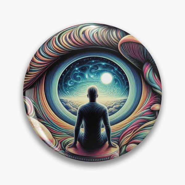 Item preview, Mystical Meditation: A Psychedelic Journey Through Nature and the Cosmos designed and sold by Cloud-Riders.