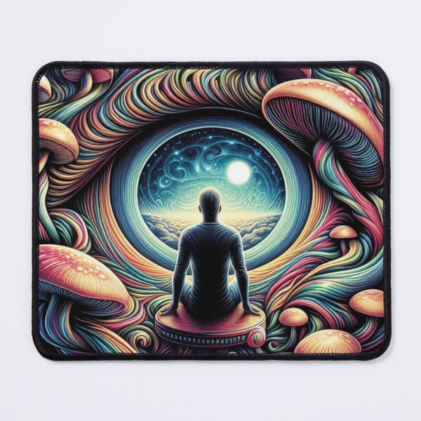Item preview, Mystical Meditation: A Psychedelic Journey Through Nature and the Cosmos designed and sold by Cloud-Riders.