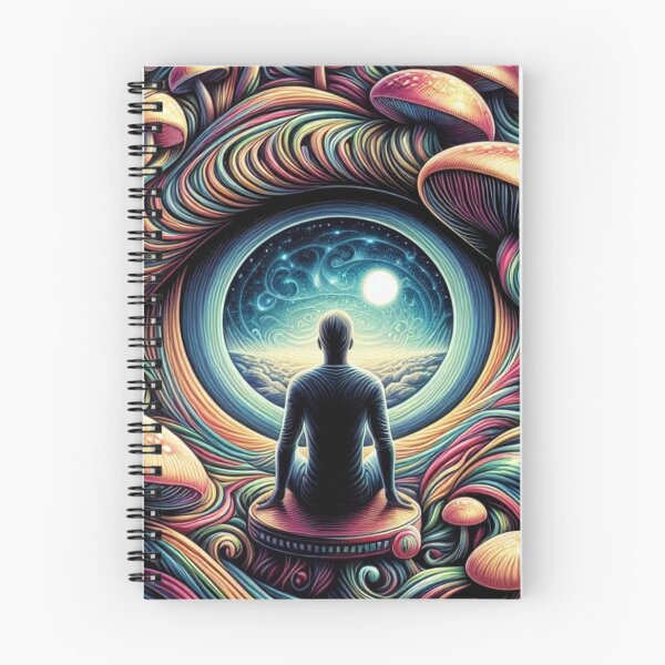 Item preview, Mystical Meditation: A Psychedelic Journey Through Nature and the Cosmos designed and sold by Cloud-Riders.