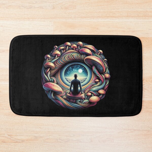 Item preview, Mystical Meditation: A Psychedelic Journey Through Nature and the Cosmos designed and sold by Cloud-Riders.