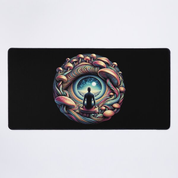 Item preview, Mystical Meditation: A Psychedelic Journey Through Nature and the Cosmos designed and sold by Cloud-Riders.