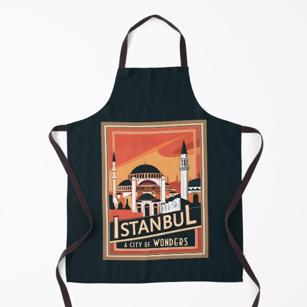 Item preview, A Vintage Travel Illustration of Istanbul - Turkey designed and sold by GoodOldVintage.