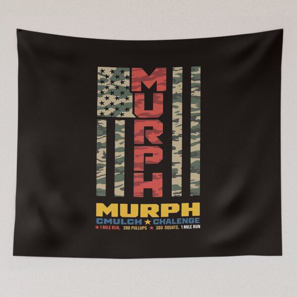 Item preview, Murph Challenge Memorial Day Workout WOD Camo  designed and sold by MAKOPOKOShop.