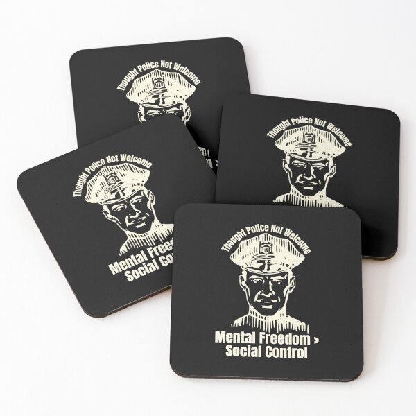 Item preview, Thought Police Not Welcome: Mental Freedom > Social Control designed and sold by jglobal360.