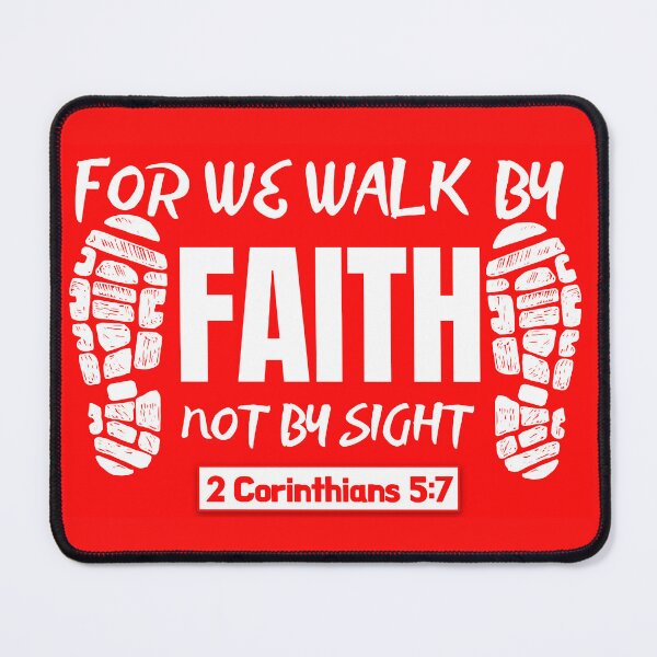 Item preview, For as we walk by faith designed and sold by Flavaprints4u.