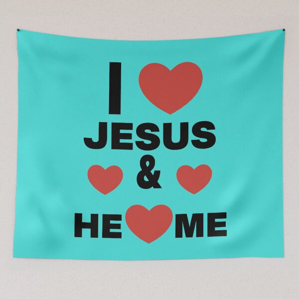 Item preview, I LOVE JESUS AND HE LOVES ME designed and sold by Flavaprints4u.