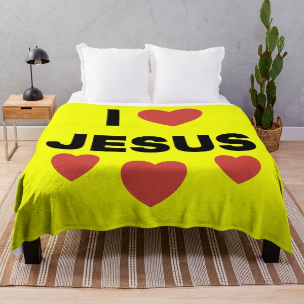 Item preview, I LOVE JESUS designed and sold by Flavaprints4u.