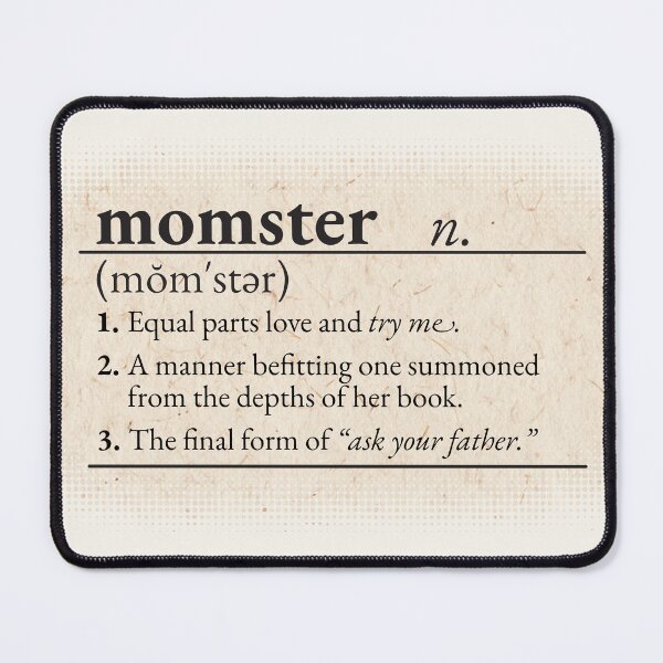 Item preview, Momster designed and sold by Nevermore Prints.