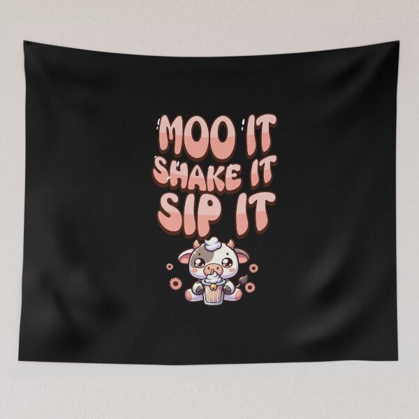 Item preview, Moo It, Shake It Sip it  designed and sold by pikeprints.