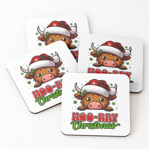 Item preview, Moo-rry Christmas  designed and sold by pikeprints.