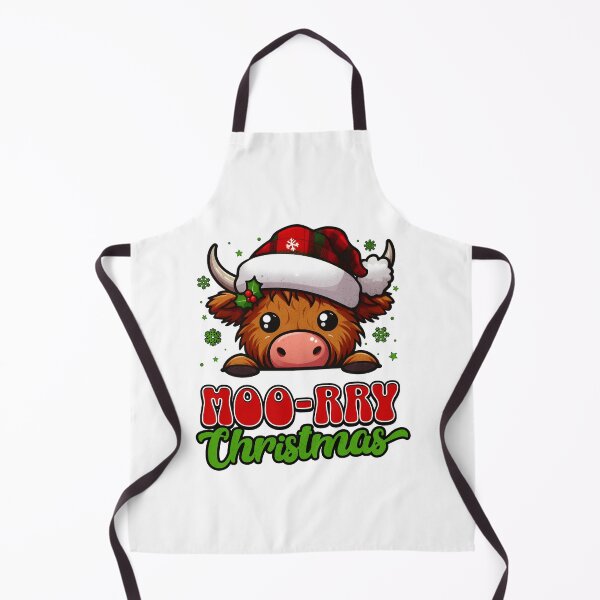 Item preview, Moo-rry Christmas designed and sold by pikeprints.