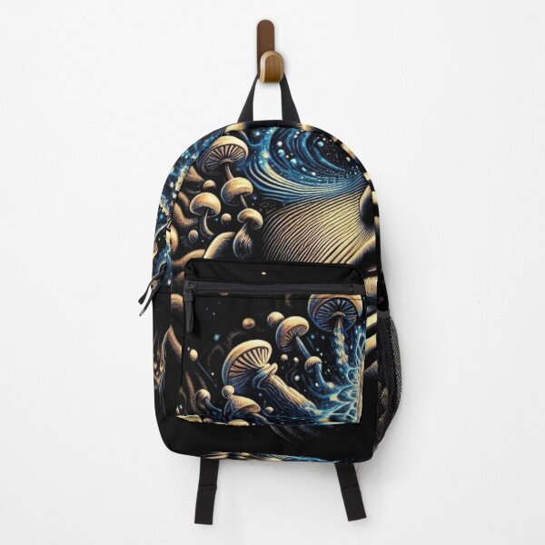 Item preview, Psychedelic Mushroom Realm: A Surreal Cosmic Vision designed and sold by Cloud-Riders.