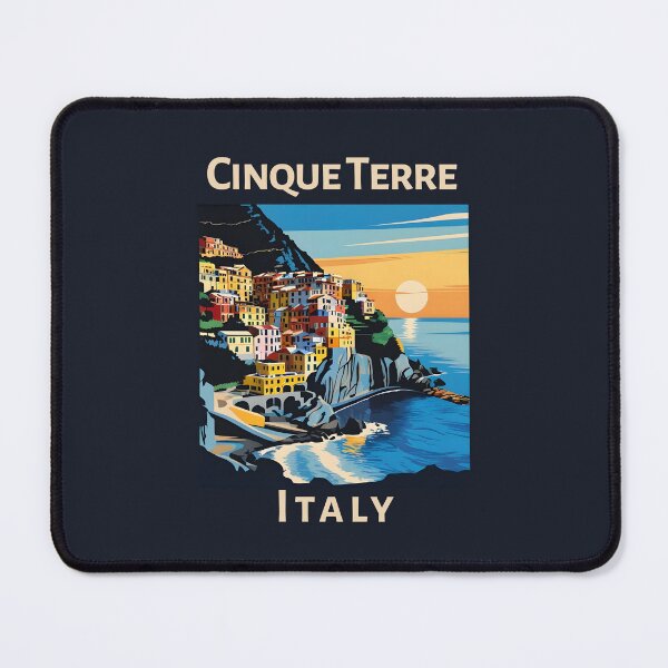Item preview, A Vintage Travel Art of Cinque Terre - Italy  designed and sold by GoodOldVintage.