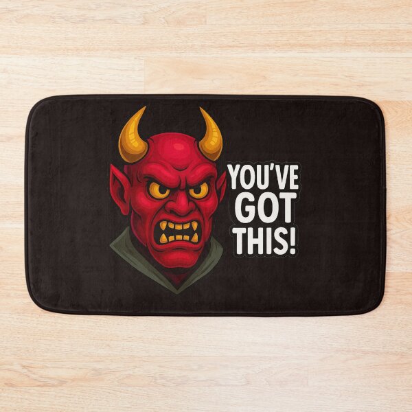 Item preview, Intense Red Devil with “You’ve Got This!” Motivation designed and sold by Thaivi Design.