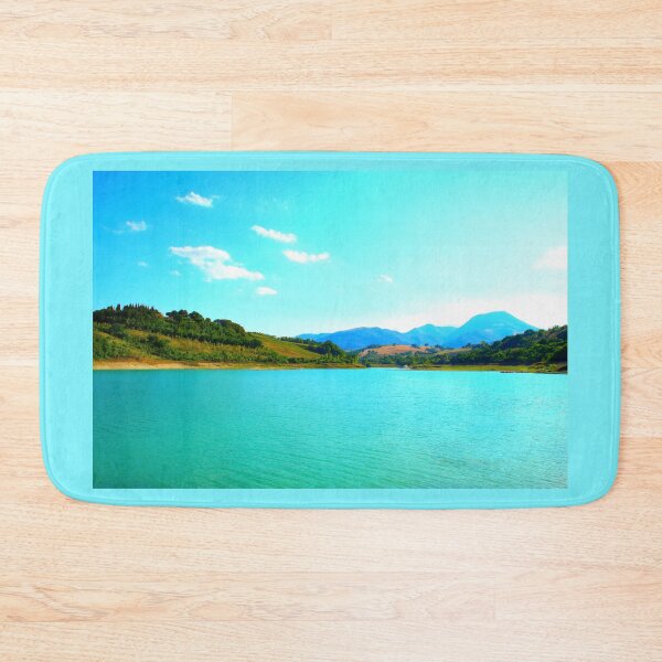 Item preview, View from Lago di Cingoli, waters and Sibillini Mountains designed and sold by Kristina Drozd.