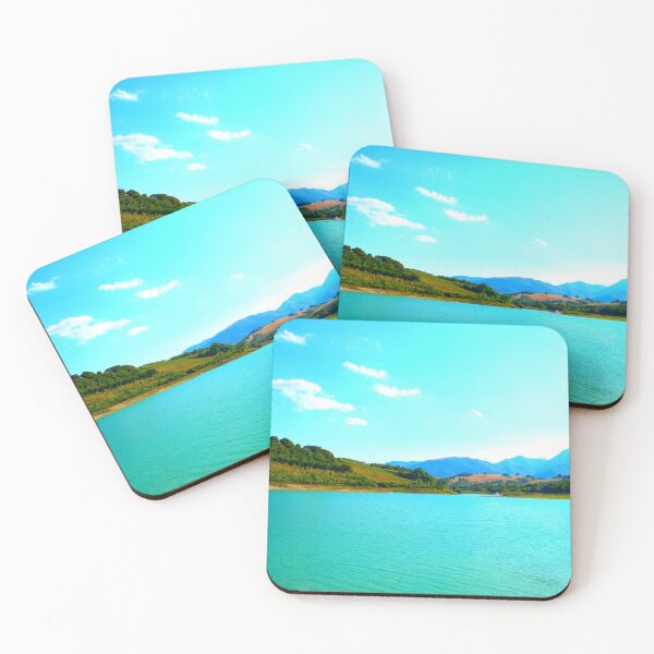 Item preview, View from Lago di Cingoli, waters and Sibillini Mountains designed and sold by Kristina Drozd.
