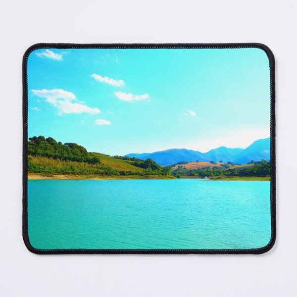 Item preview, View from Lago di Cingoli, waters and Sibillini Mountains designed and sold by Kristina Drozd.