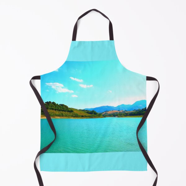 Item preview, View from Lago di Cingoli, waters and Sibillini Mountains designed and sold by Kristina Drozd.
