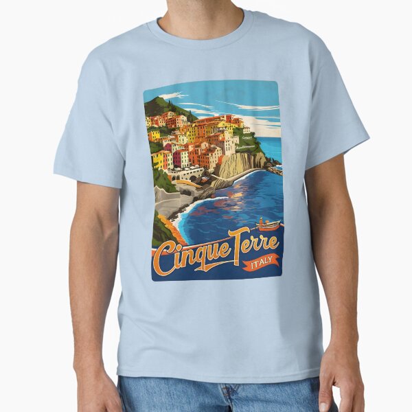Item preview, A Vintage Travel Art of Cinque Terre - Italy  designed and sold by GoodOldVintage.
