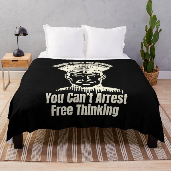 Item preview, Thought Police Not Welcome: You Can’t Arrest Free Thinking designed and sold by jglobal360.