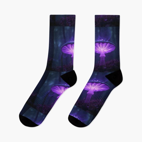 Item preview, Glowing Purple Mushroom designed and sold by Lisamariesumner.